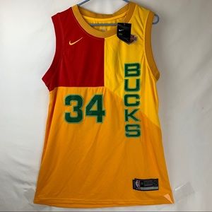 Bucks Giannis Antetokounmpo City Swingman Jersey
